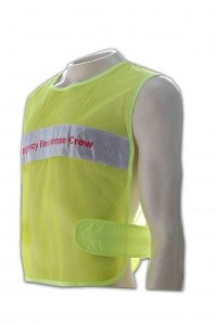 D051 度身訂造反光衣 在線訂購安全螢光制服 分隊背心 自訂員工安全背心 反光背心制服公司